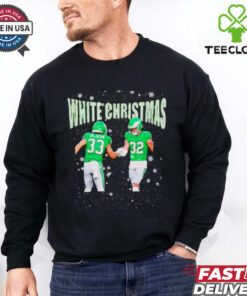 Cooper DeJean Reed Blankenship White Christmas Eagles Football shirt