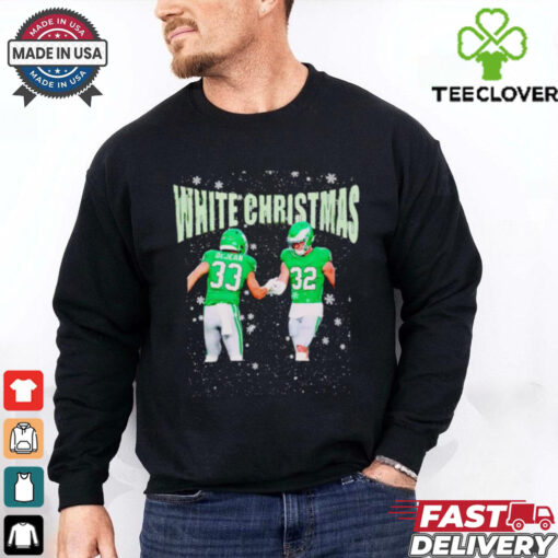 Cooper DeJean Reed Blankenship White Christmas Eagles Football shirt