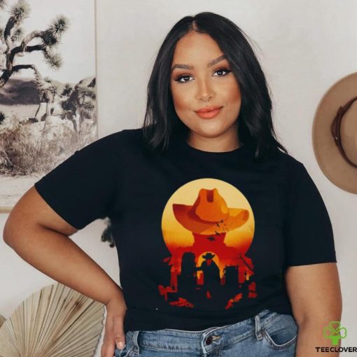 Cooper Howard X Ghoul Fallout Wasteland Sunset shirt