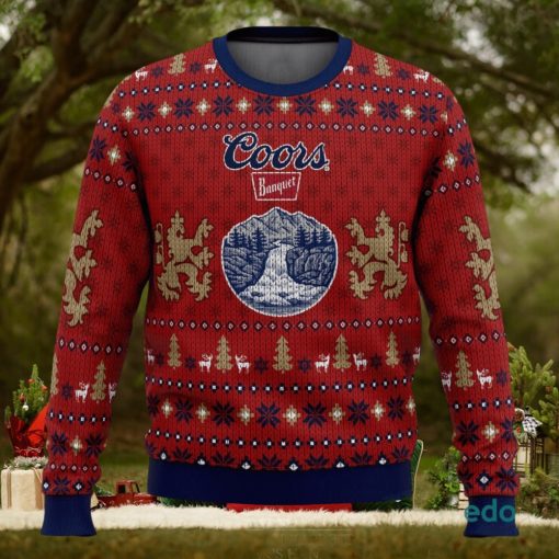 Coors Banquet 3D Ugly Christmas Sweater Unisex Christmas Sweater For Men And Women