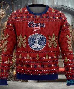 Coors Banquet 3D Ugly Christmas Sweater Unisex Christmas Sweater For Men And Women
