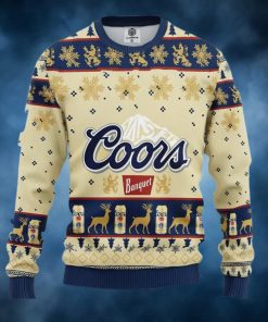 Coors Banquet Beer Ugly Christmas Sweater, Faux Wool Sweater, International Beer Day, Gifts For Beer Lovers, Best Christmas Gifts For 2022 – Prinvity