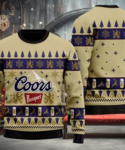 Coors Banquet Beer Ugly Christmas Sweater Xmas transformed