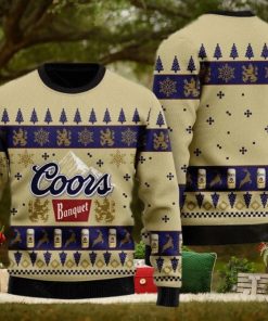 Coors Banquet Beer Ugly Christmas Sweater Xmas transformed