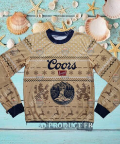 Coors Banquet Big Logo Ugly Christmas Sweater