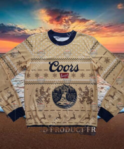 Coors Banquet Big Logo Ugly Christmas Sweater