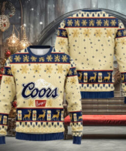 Coors Banquet Christmas Ugly Sweater