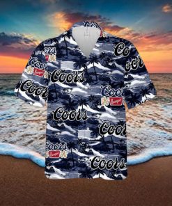 Coors Banquet Hawaiian Sea Island Pattern Hawaiian Shirt