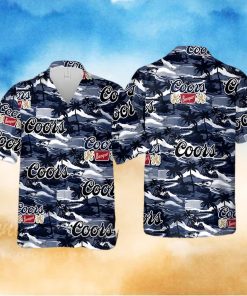 Coors Banquet Island Pattern Hawaiian Shirt Beer Lovers Gift