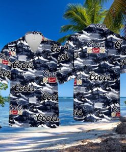 Coors Banquet Island Pattern Hawaiian Shirt Beer Lovers Gift