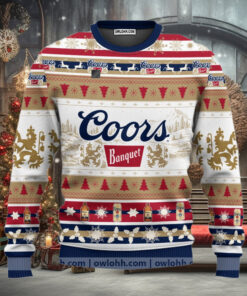 Coors Banquet Merry Christmas Ugly Christmas Sweaters