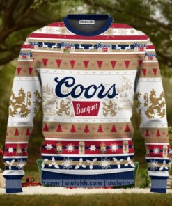 Coors Banquet Merry Christmas Ugly Christmas Sweaters