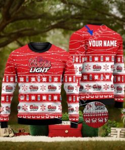 Coors Light Beer 3D All Over Printed Christmas