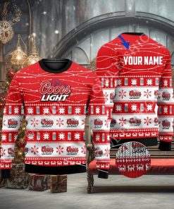 Coors Light Beer 3D All Over Printed Christmas