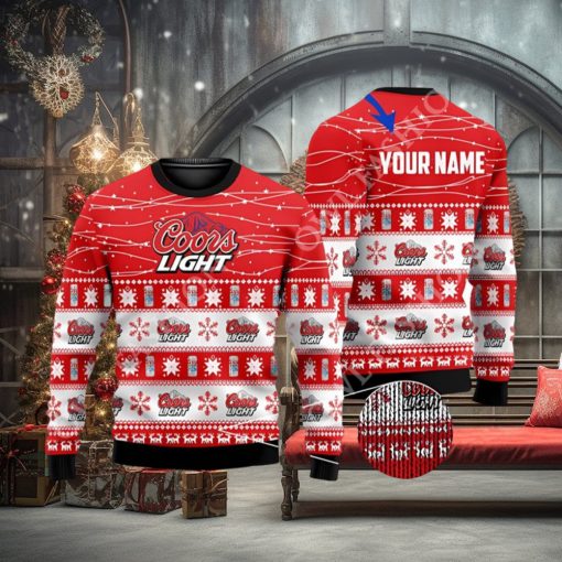 Coors Light Beer 3D All Over Printed Christmas