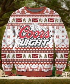 Coors Light Beer 3D Print Ugly Christmas Sweater