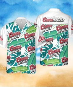 Coors Light Beer Hawaiian Shirt