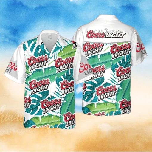 Coors Light Beer Hawaiian Shirt