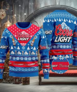 Coors Light Beer Knitted Xmas Sweater Gift Men And Women