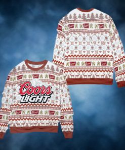 Coors Light Beer Ugly Christmas Sweater, Faux Wool Sweater, Gifts For Beer Lovers, International Beer Day, Best Christmas Gifts For 2022 – Prinvity