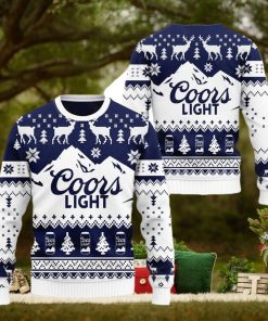 Coors Light Beer Ugly Christmas Ugly Sweater Coors Ugly Xmas