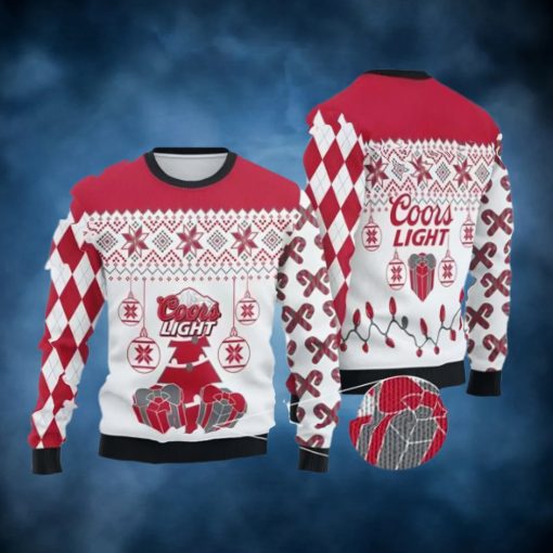 Coors Light Beer Ugly Sweater, Faux Wool Sweater, Christmas Gifts For Beer Lovers, International Beer Day, Best Christmas Gifts For 2022 – Prinvity
