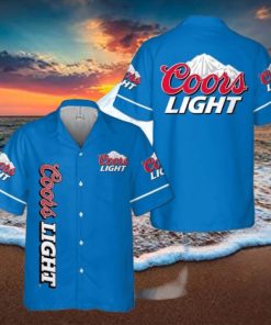 Coors Light Hawaiian Shirt Best Gift For Beer Lover