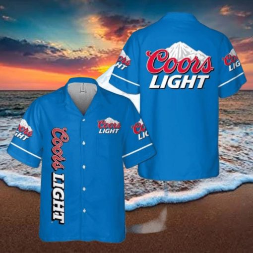 Coors Light Hawaiian Shirt Best Gift For Beer Lover