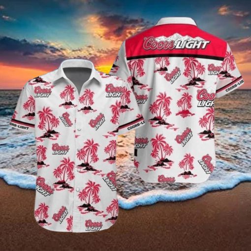 Coors Light Hawaiian Shirt Tropical Islands Gift For Beach Lover
