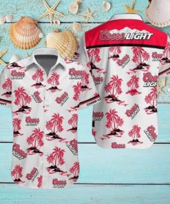 Coors Light Hawaiian Shirt Tropical Islands Gift For Beach Lover