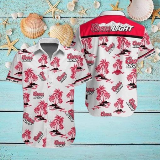 Coors Light Hawaiian Shirt Tropical Islands Gift For Beach Lover