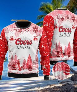 Coors Light Jingle Bells Ugly Christmas Sweater Christmas Holiday Gift