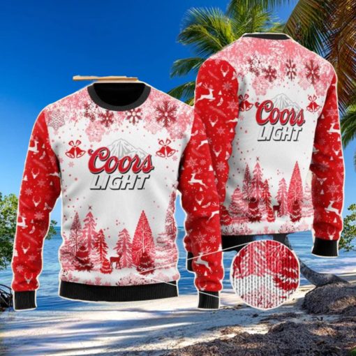 Coors Light Jingle Bells Ugly Christmas Sweater Christmas Holiday Gift