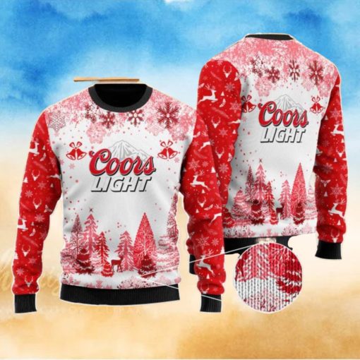 Coors Light Jingle Bells Ugly Christmas Sweater Christmas Holiday Gift