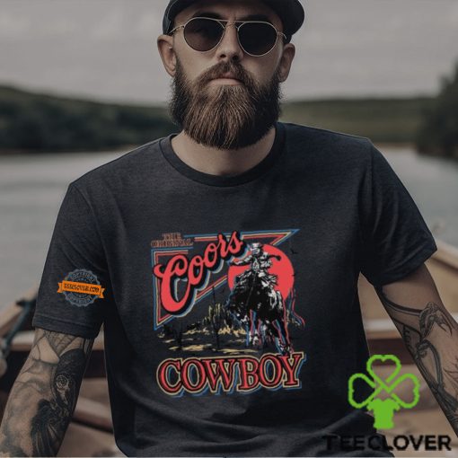 Coors Western Cowboy T Shirt