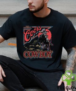 Coors Western Cowboy T Shirt