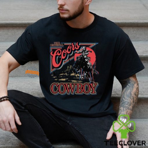 Coors Western Cowboy T Shirt