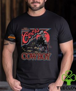 Coors Western Cowboy T Shirt