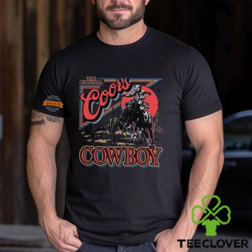 Coors Western Cowboy T Shirt