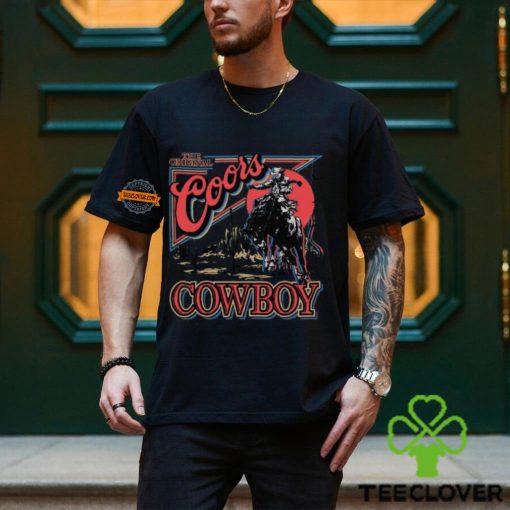 Coors Western Cowboy T Shirt