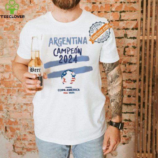 Copa America 2024 Argentina Campeon Shirt Copa America 2024 Argentina Champions Shirt Argentina Copa America 2024 Shirt