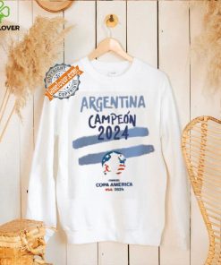 Copa America 2024 Argentina Campeon Shirt Copa America 2024 Argentina Champions Shirt Argentina Copa America 2024 Shirt