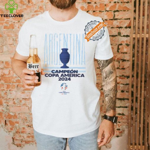 Copa America 2024 Argentina Champions Shirt Argentina Copa America 2024 Shirt Copa America 2024 Champions T Shirt