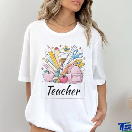 Coquette Pencil, teacher shirrt