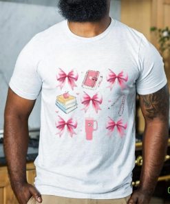 Coquette Pink Bow Teacher shirt