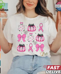 Coquette Pumpkin Breast Cancer shirt