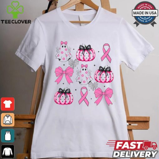 Coquette Pumpkin Breast Cancer shirt