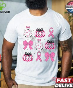 Coquette Pumpkin Breast Cancer shirt