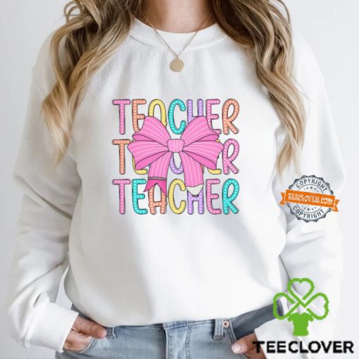 Coquette Teacher Back To School Shirt