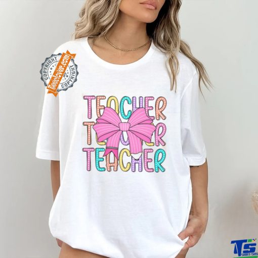 Coquette Teacher shirt